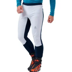 Pantalon Nordique Odlo Langnes Pants Dark Sapphire White
