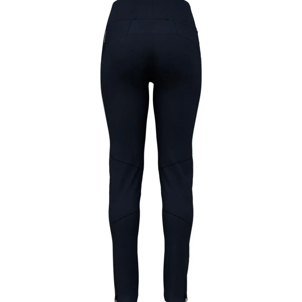 Pantalon Nordique Odlo Langnes Wmn Pants Dark Sapphire White