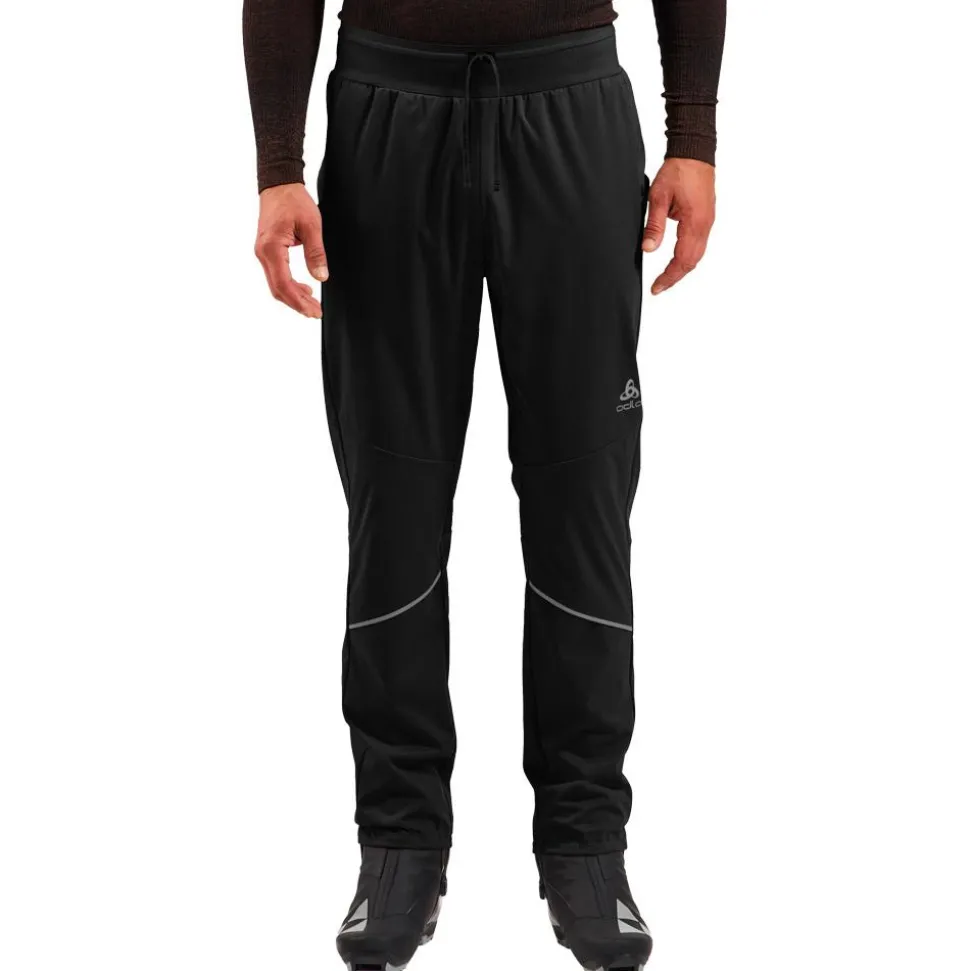 Pantalon Nordique Odlo Zeroweight Pro Windproof Warm Pant Regular Black