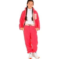 Pantalon Rossignol Junior Fleece Pant Pink Lift