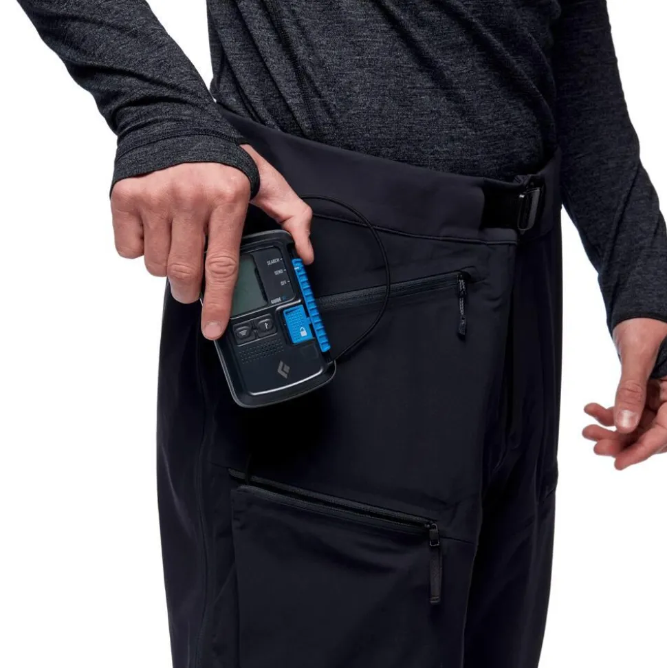 Pantalon Ski Black Diamond M Dawn Patrol Hybrid Pants Black