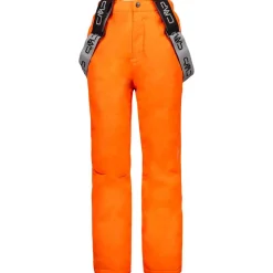 Pantalon Ski CMP Kid Salopette Arancio