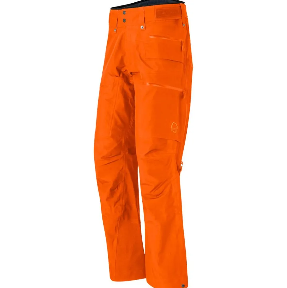 Pantalon Ski Norrona Lofoten Gore-Tex Pant Gold Flame