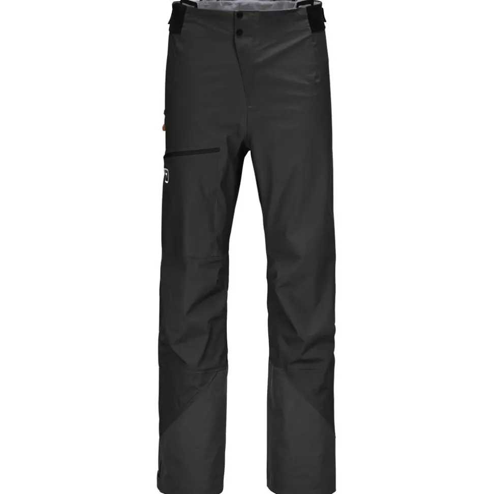 Pantalon Ski Ortovox 3L Ortler Pants M Black Raven