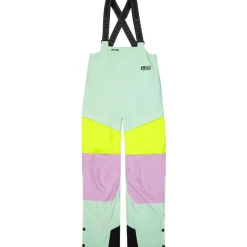 Pantalon Ski Picture Elwy Bib Silt Green Orchid Acid