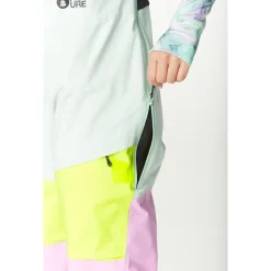 Pantalon Ski Picture Elwy Bib Silt Green Orchid Acid