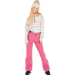 Pantalon Ski Protest Relole Jr Snowpants Rose Dust