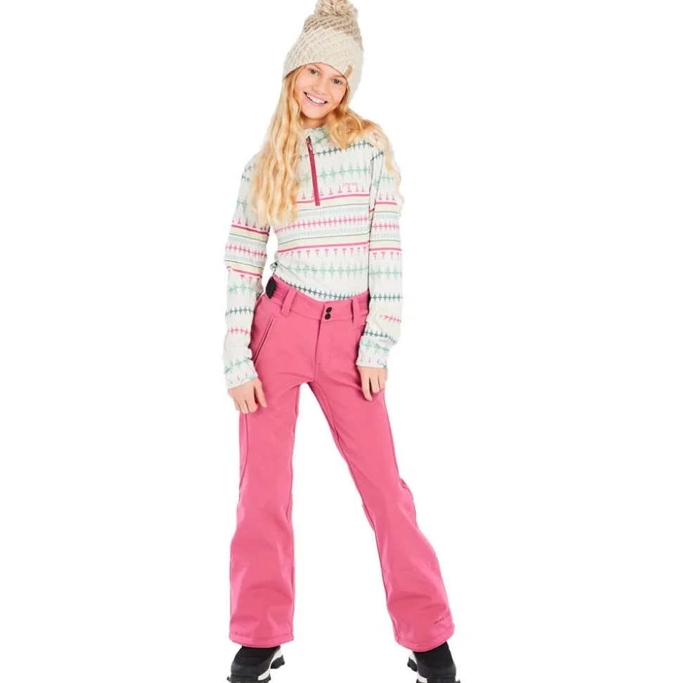 Pantalon Ski Protest Relole Jr Snowpants Rose Dust