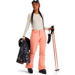 Pantalon Ski Roxy Backyard Peach Pink