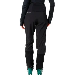 Pantalon Ski Vaude Women's Monviso Softshell Pants II Liblack