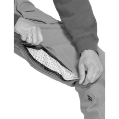 Pantalon Ski Volcom Roan Bib Overall Charcoal