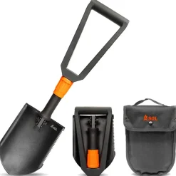 Pelle Pliante SOL Packable Field Shovel Black