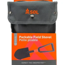 Pelle Pliante SOL Packable Field Shovel Black