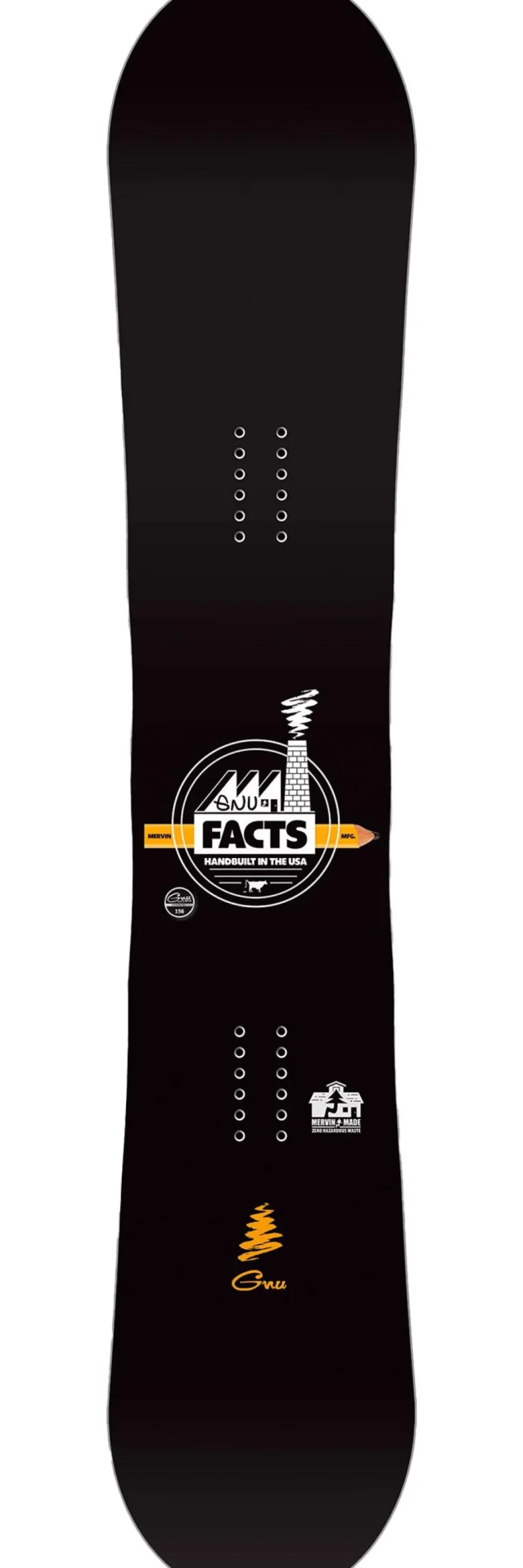 Planche Snowboard Gnu Facts