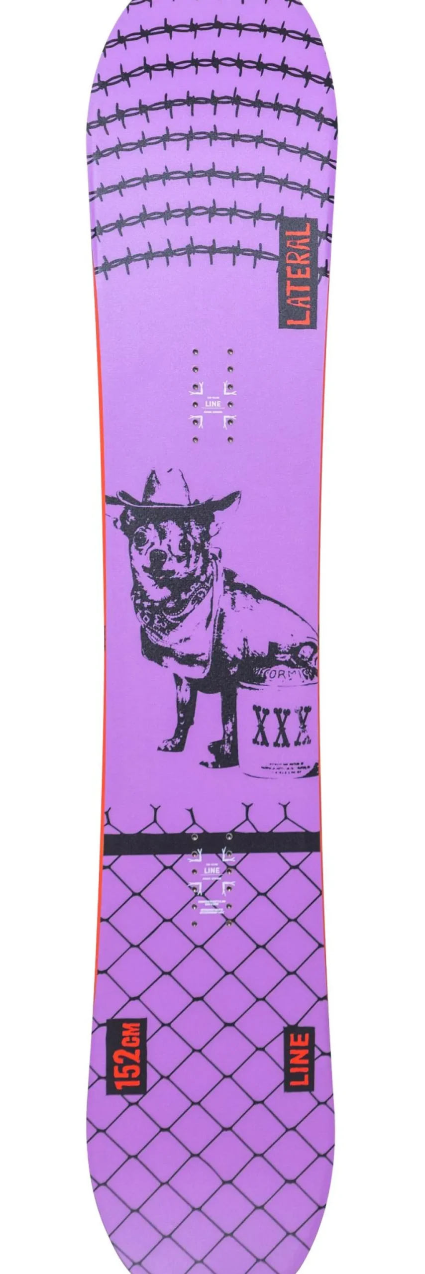 Planche Snowboard Line Lateral