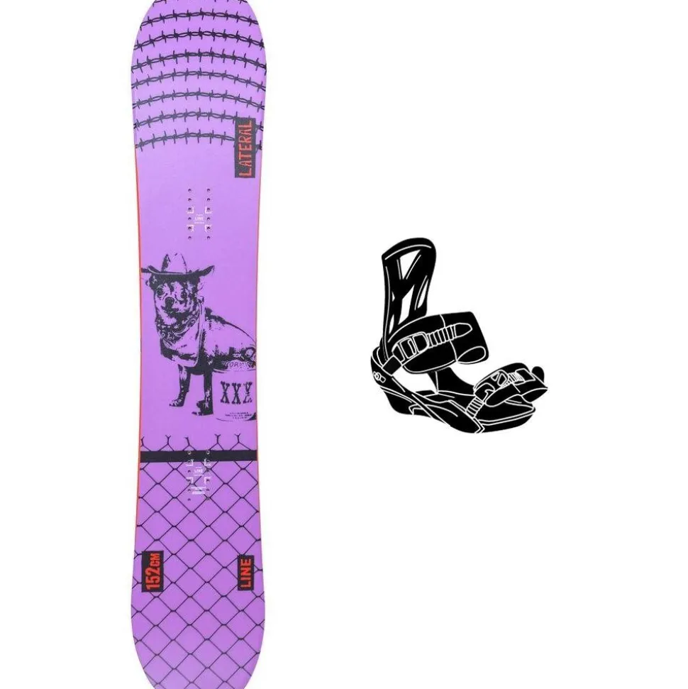 Planche Snowboard Line Lateral
