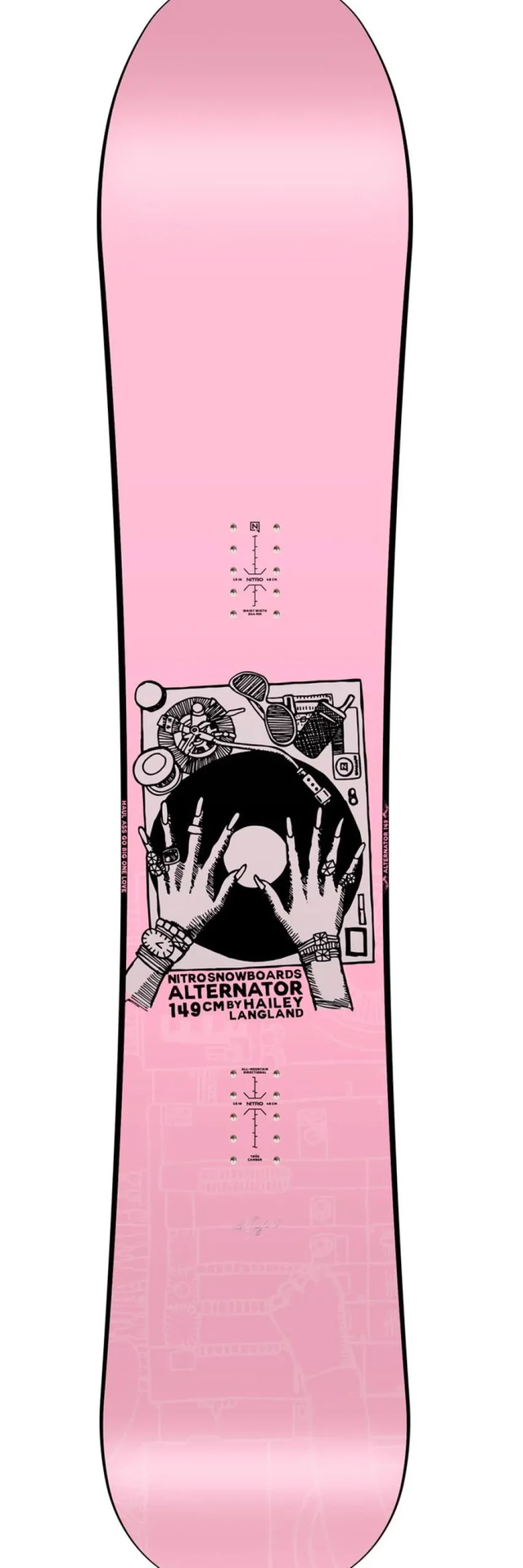 Planche Snowboard Nitro Alternator x Hailey