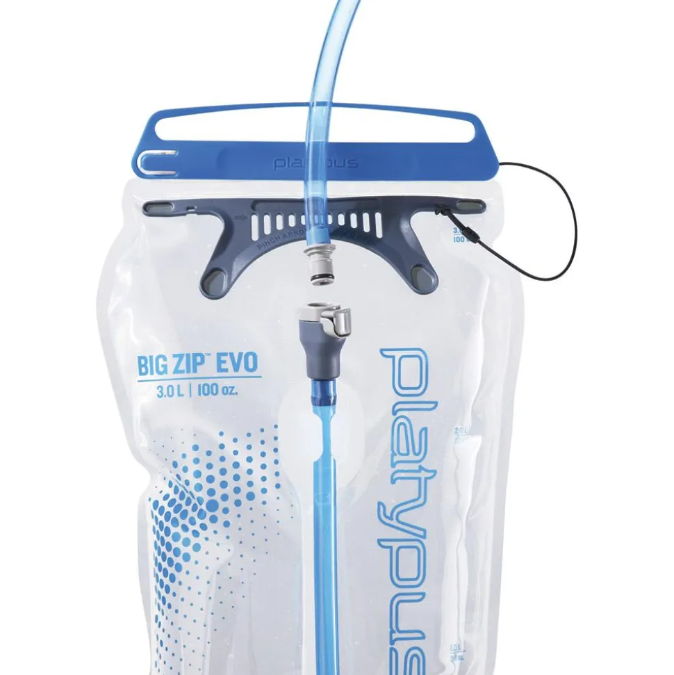 Poche à eau Platypus Big Zip Evo 3.0L Translucide Blue