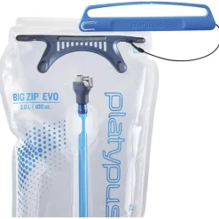 Poche à eau Platypus Big Zip Evo 3.0L Translucide Blue