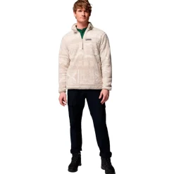 Polaire Columbia Rugged Ridge High Pile Half Zip Dark Stone Deschutes Days