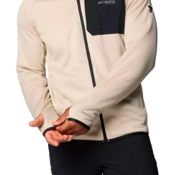 Polaire Columbia Triple Canyon Grid Fleece Fz II Dark Stone Black