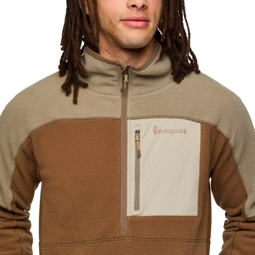 Polaire Cotopaxi Abrazo Fleece Half Zip Jacket M Stone And Dune