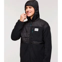Polaire Cotopaxi Trico Hybrid Hooded Jacket Black