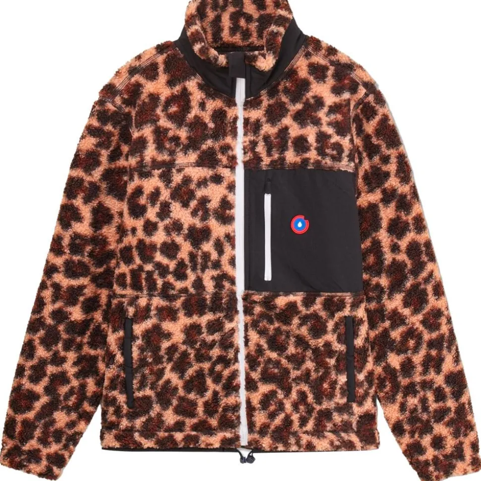 Polaire Flotte Monge New Leopard Ombre
