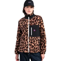 Polaire Flotte Monge New Leopard Ombre