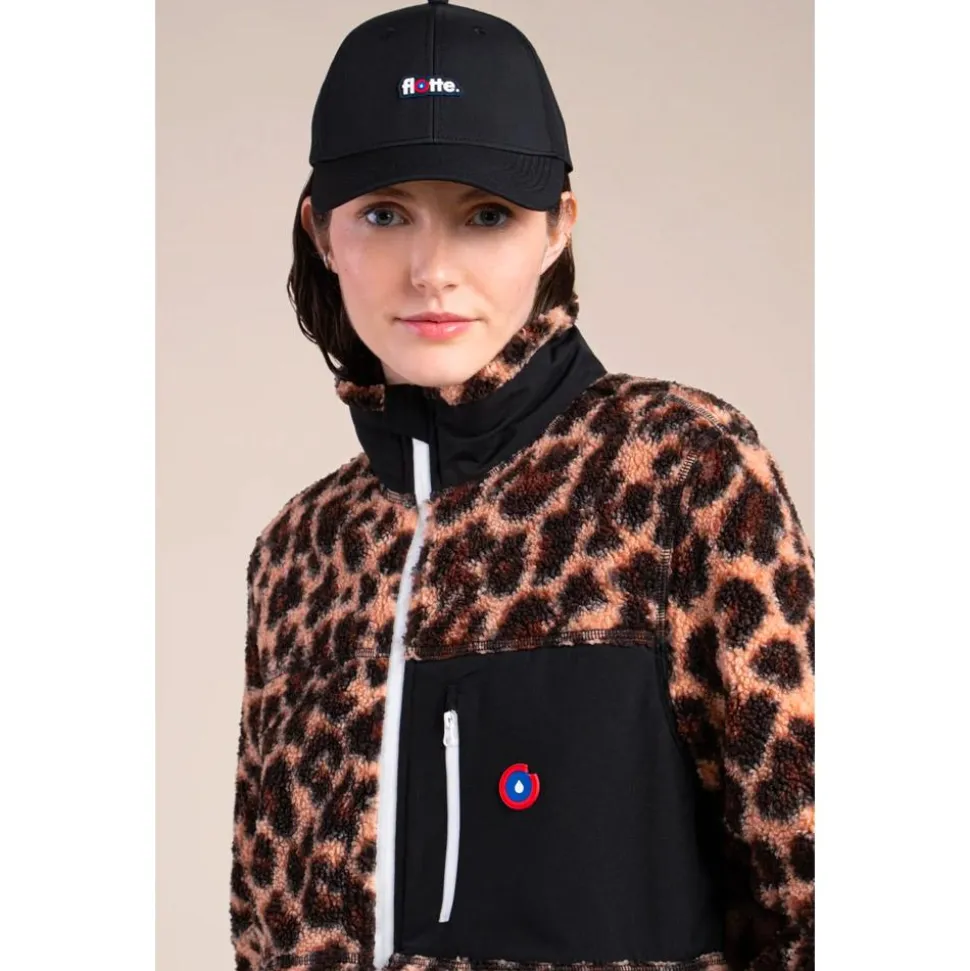 Polaire Flotte Monge New Leopard Ombre