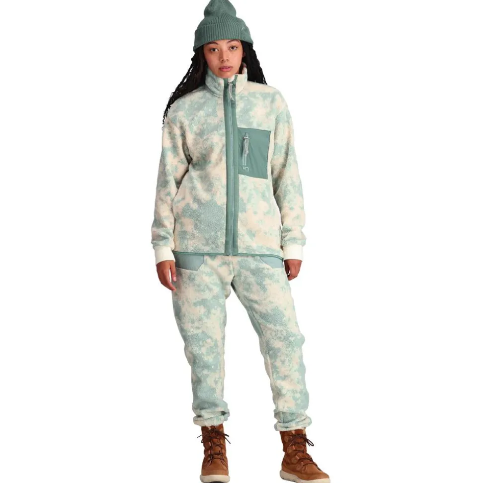 Polaire Kari Traa Ane Pile Jkt White