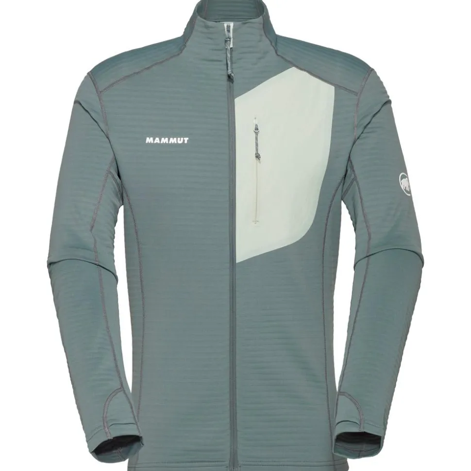 Polaire Mammut Taiss Light Ml Jacket Men Strata Silver Sage
