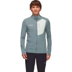 Polaire Mammut Taiss Light Ml Jacket Men Strata Silver Sage