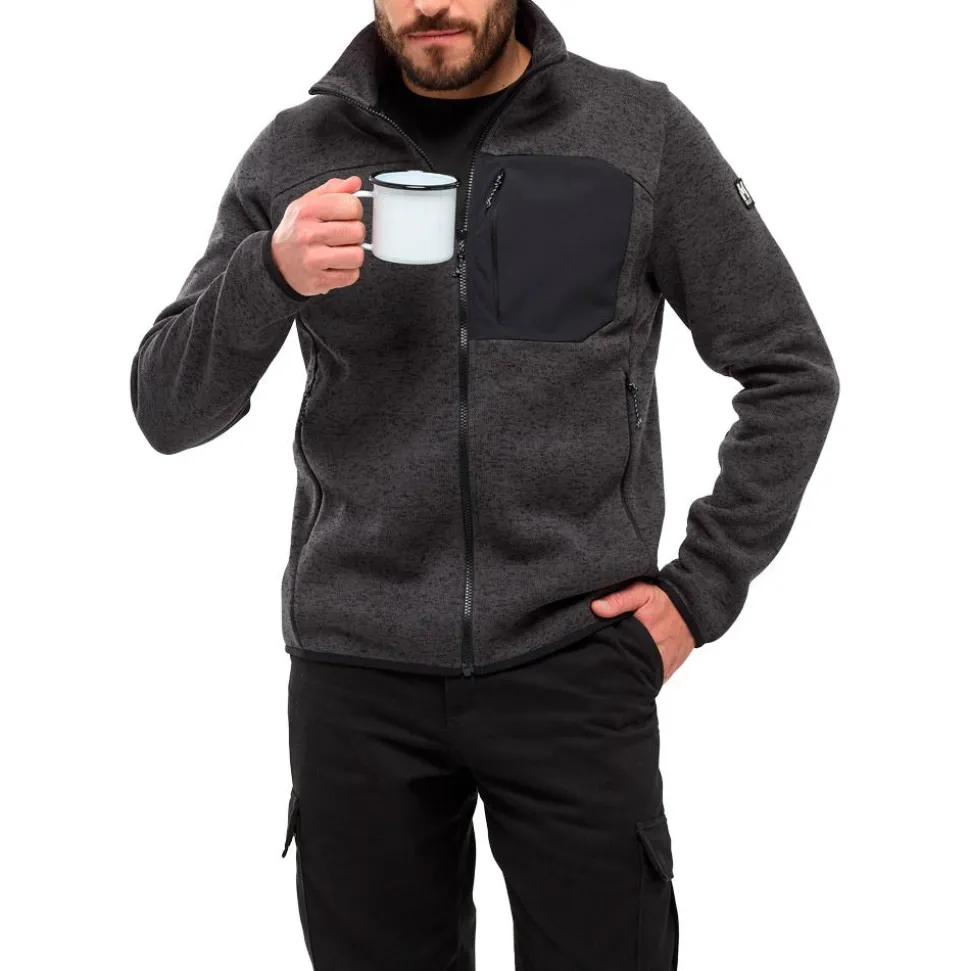 Polaire Millet Chamonix Knit Jacket M Black Noir