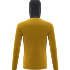 Polaire Millet Fusion Grid Hoodie Safran Deep Jungle