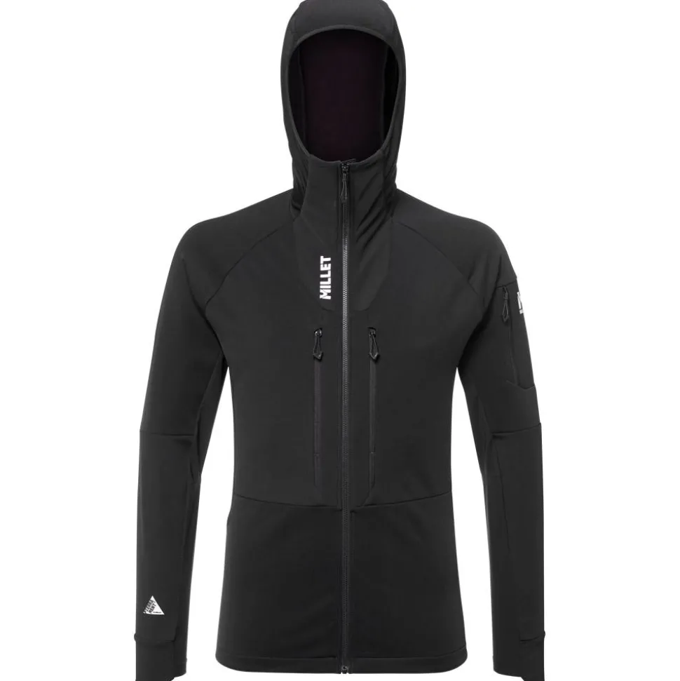 Polaire Millet Pierra Ment Hoodie M Black Noir