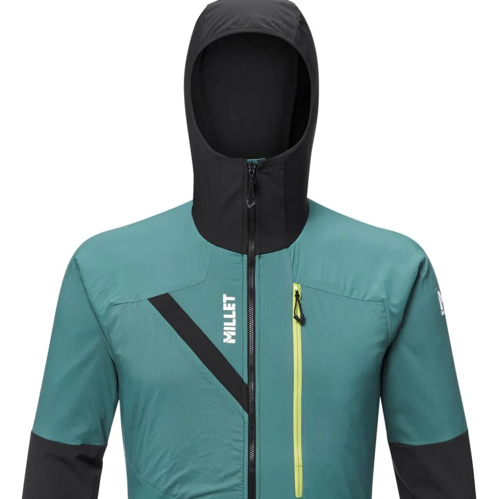 Polaire Millet Rutor Xcs Air Hoodie M Bottle Black