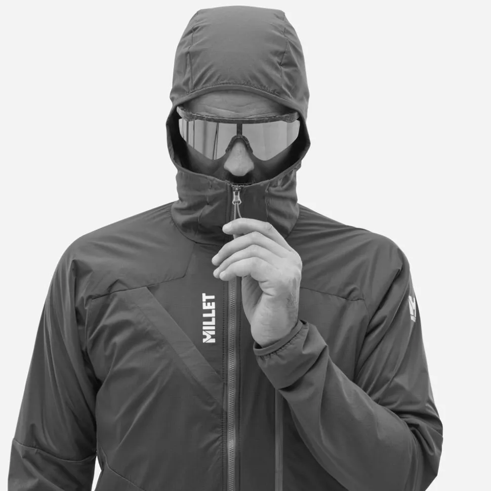 Polaire Millet Rutor Xcs Air Hoodie M Bottle Black