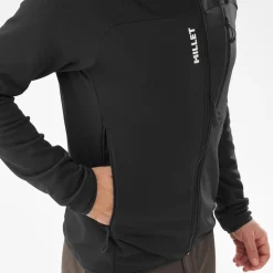 Polaire Millet Seneca Fleece Hoodie Black Noir