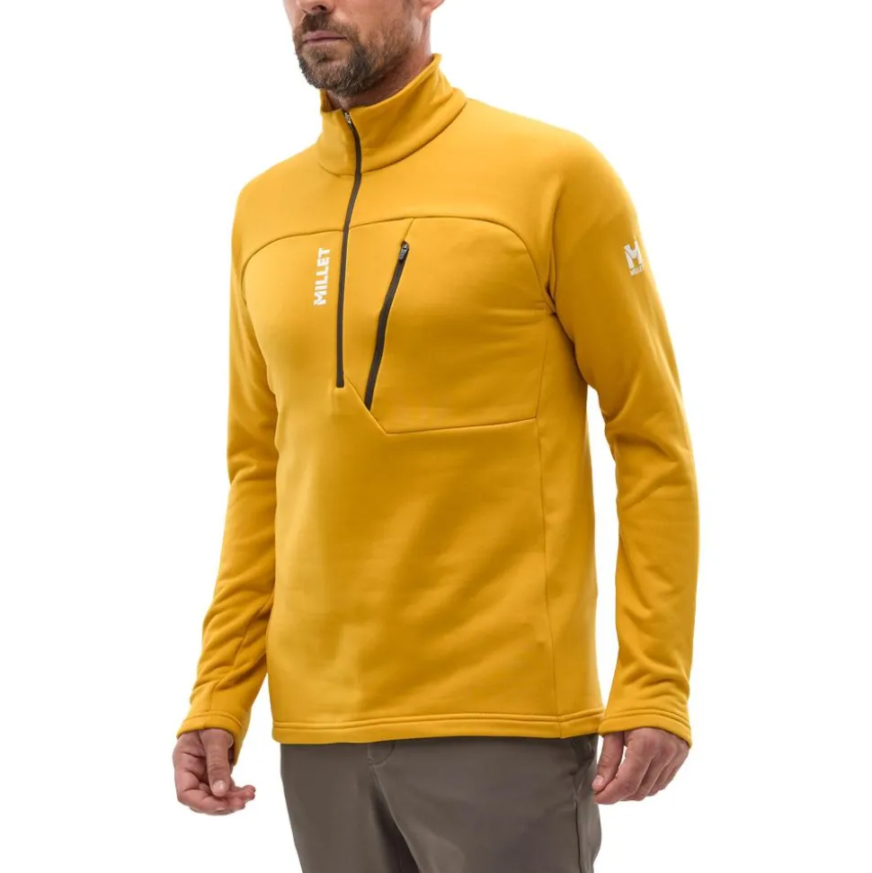 Polaire Millet Seneca Fleece Po Zip Safran