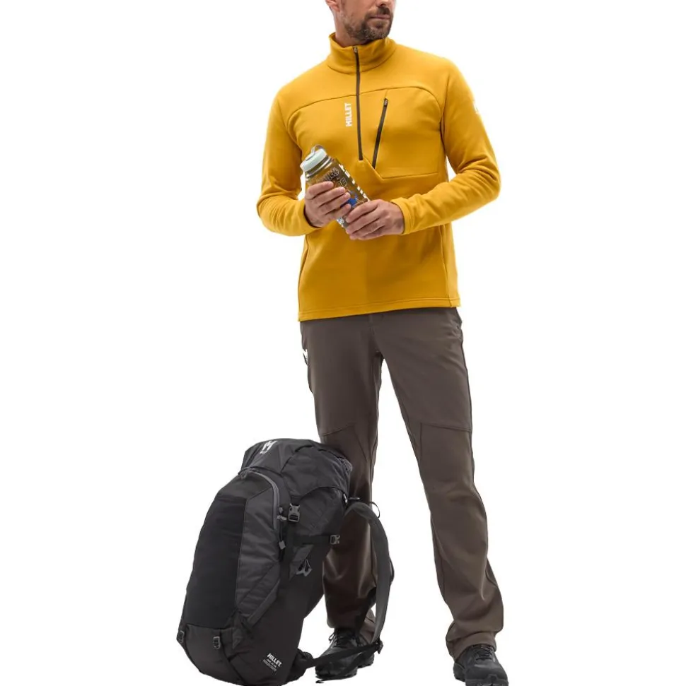 Polaire Millet Seneca Fleece Po Zip Safran