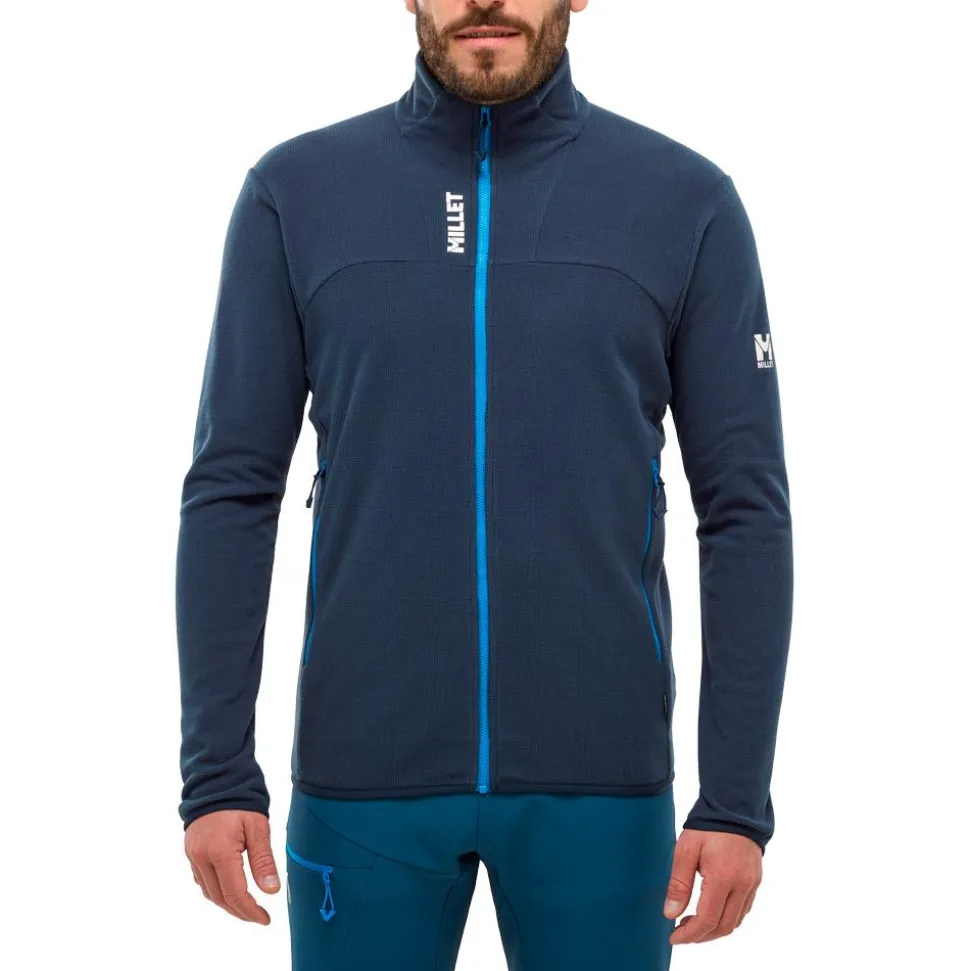 Polaire Millet Ubic Lightgrid Jkt M Saphir