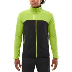 Polaire Millet Ubic Lightgrid Jkt M Macaw Green Black