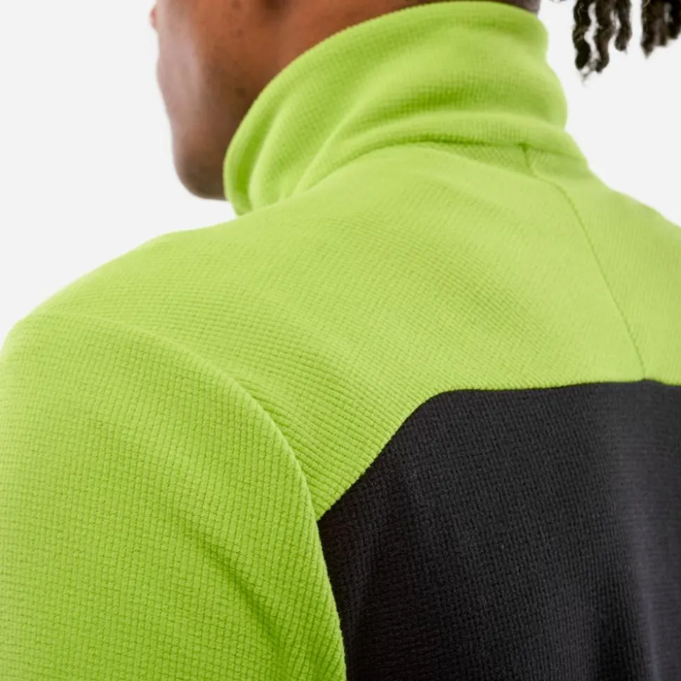 Polaire Millet Ubic Lightgrid Jkt M Macaw Green Black