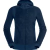 Polaire Norrona Falketind Alpha120 Zip Hood W's Indigo Night