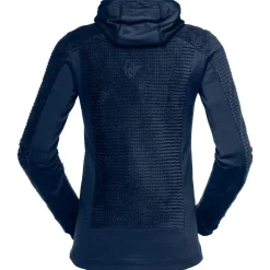 Polaire Norrona Falketind Alpha120 Zip Hood W's Indigo Night