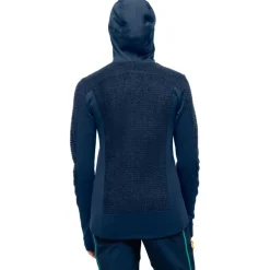 Polaire Norrona Falketind Alpha120 Zip Hood W's Indigo Night
