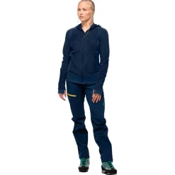Polaire Norrona Falketind Alpha120 Zip Hood W's Indigo Night