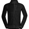 Polaire Norrona Falketind Alpha 120 Zip Hood Caviar