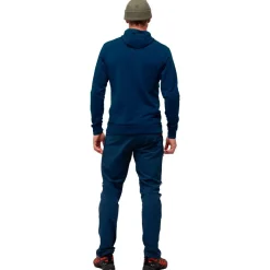 Polaire Norrona Falketind Warmwool2 Stretch Zip Hood Indigo Night